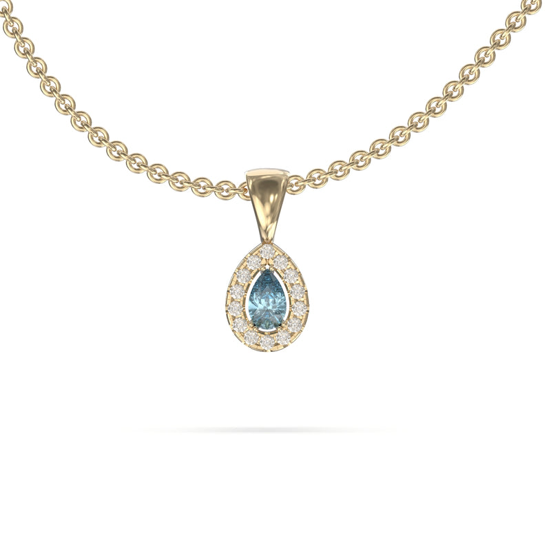 aquamarine pendant