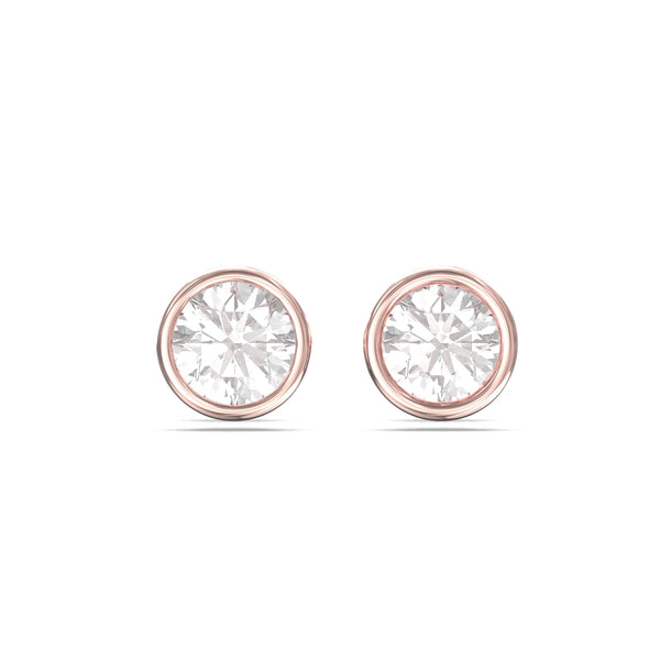 gold diamond earrings