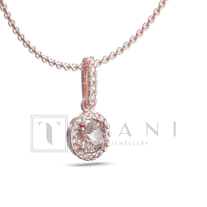 morganite necklace
