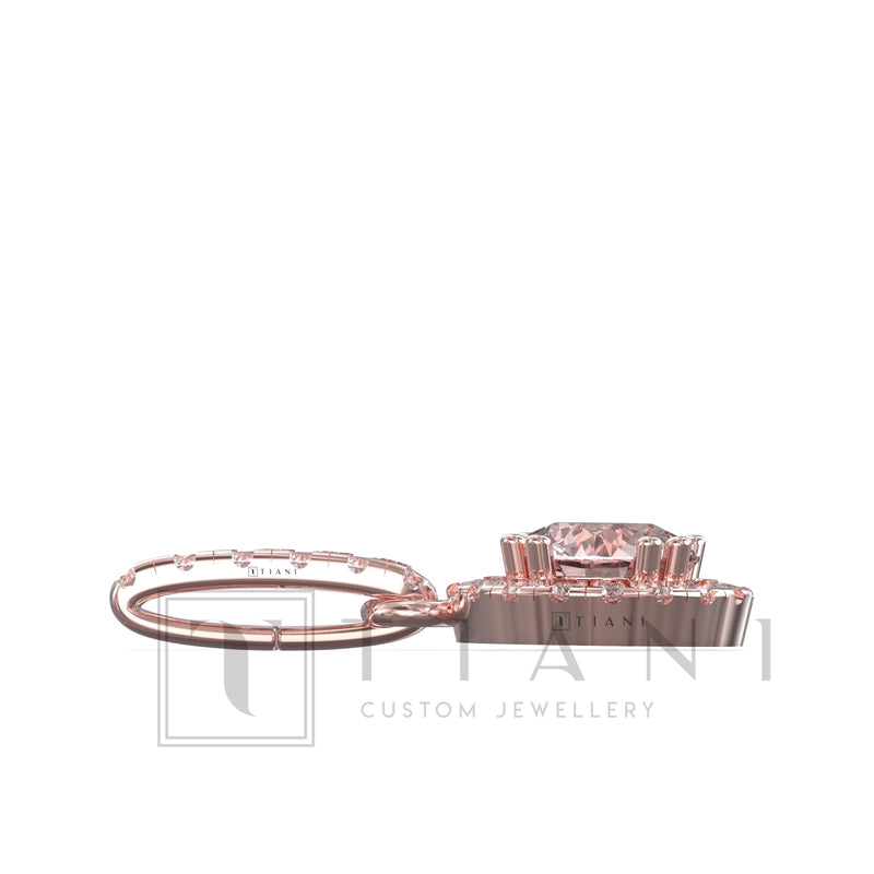 morganite necklace
