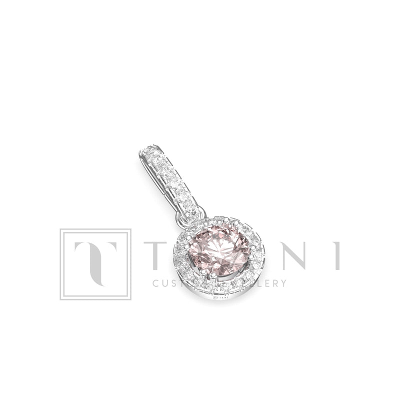 morganite necklace