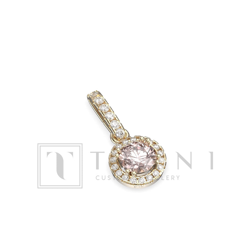 morganite necklace