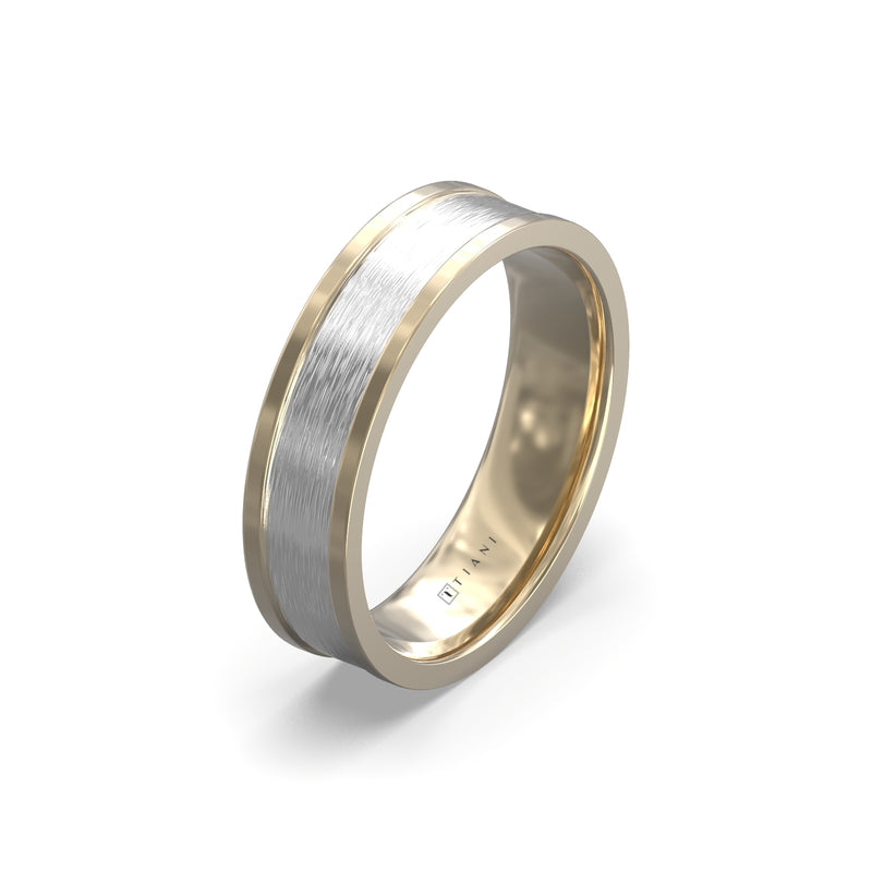 men’s gold wedding band