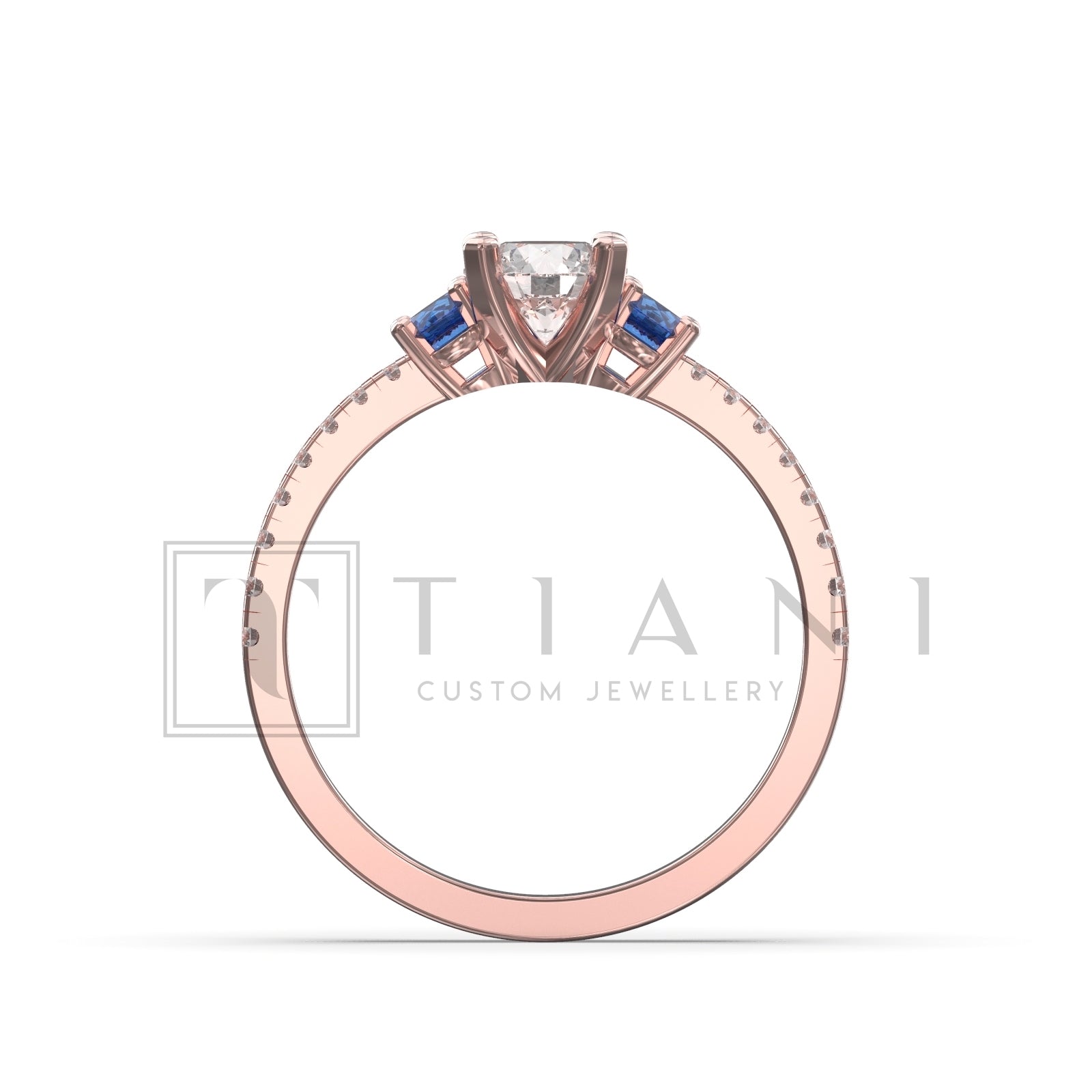 natural sapphire ring