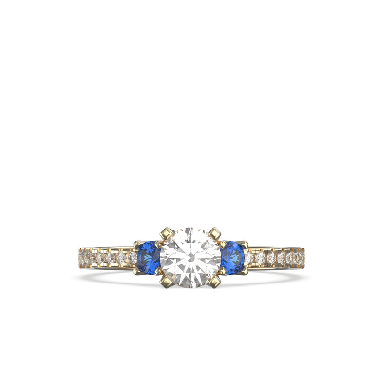 natural sapphire ring