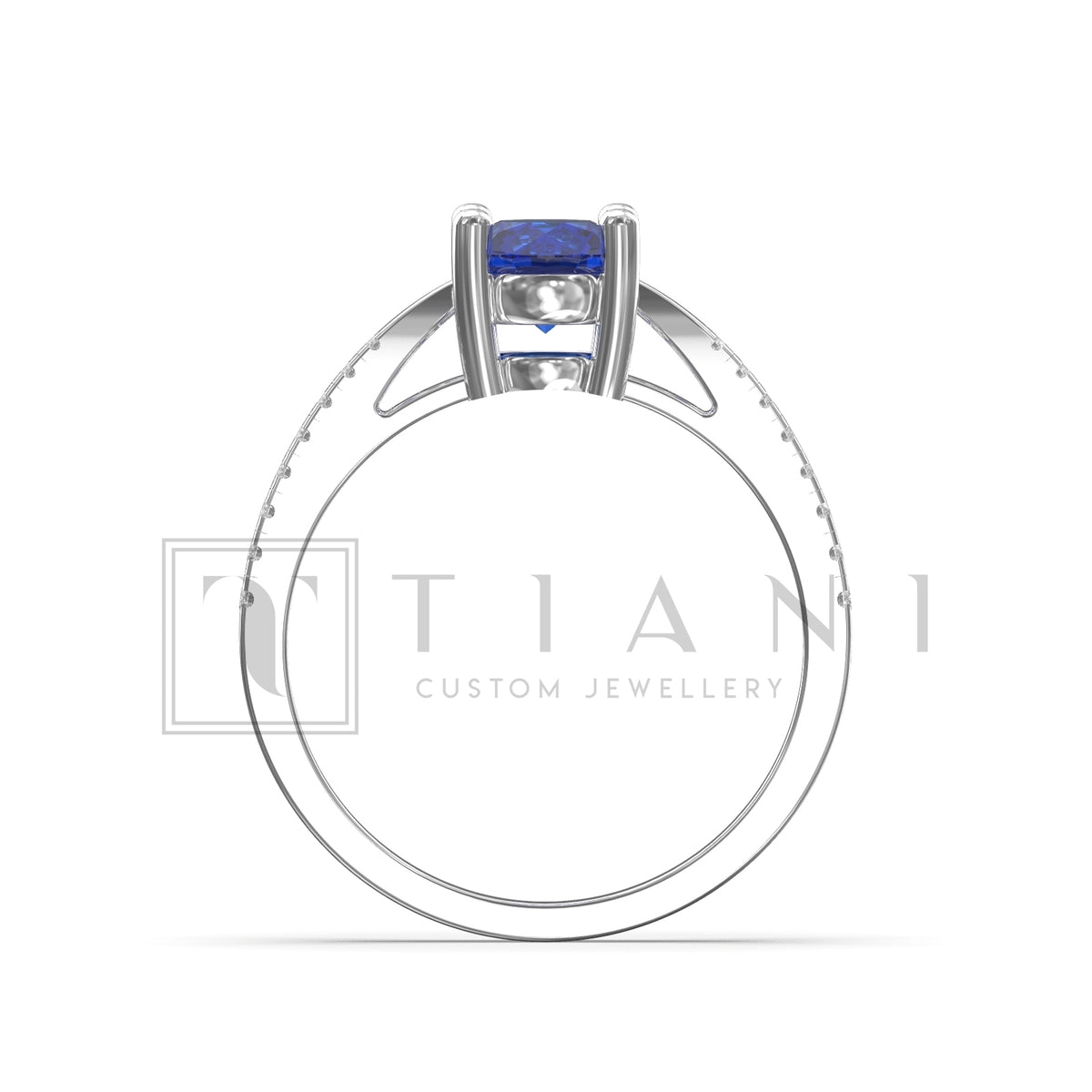 diamond and sapphire engagement rings