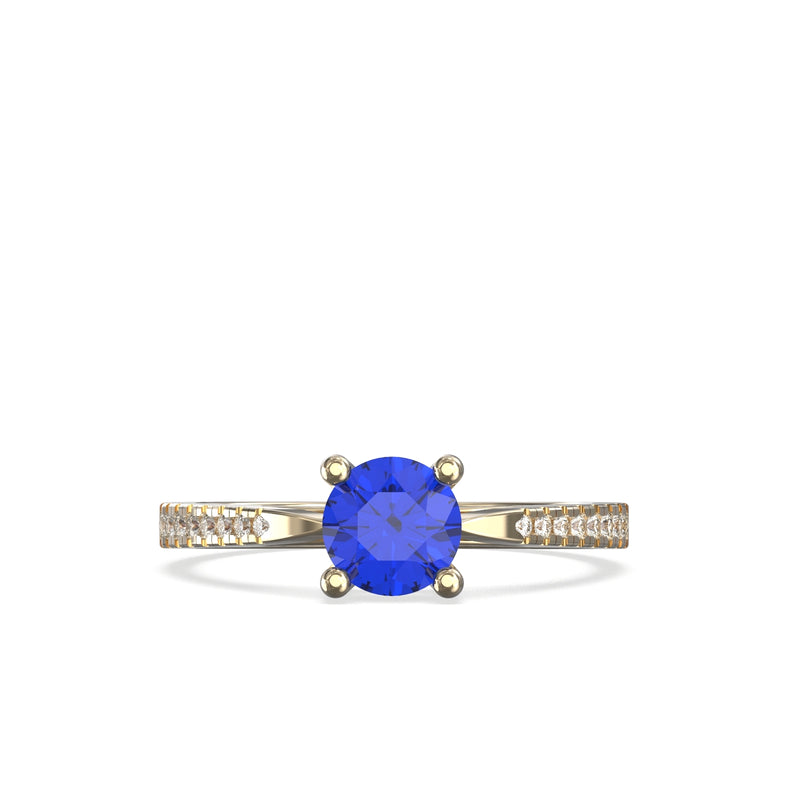 diamond and sapphire engagement rings