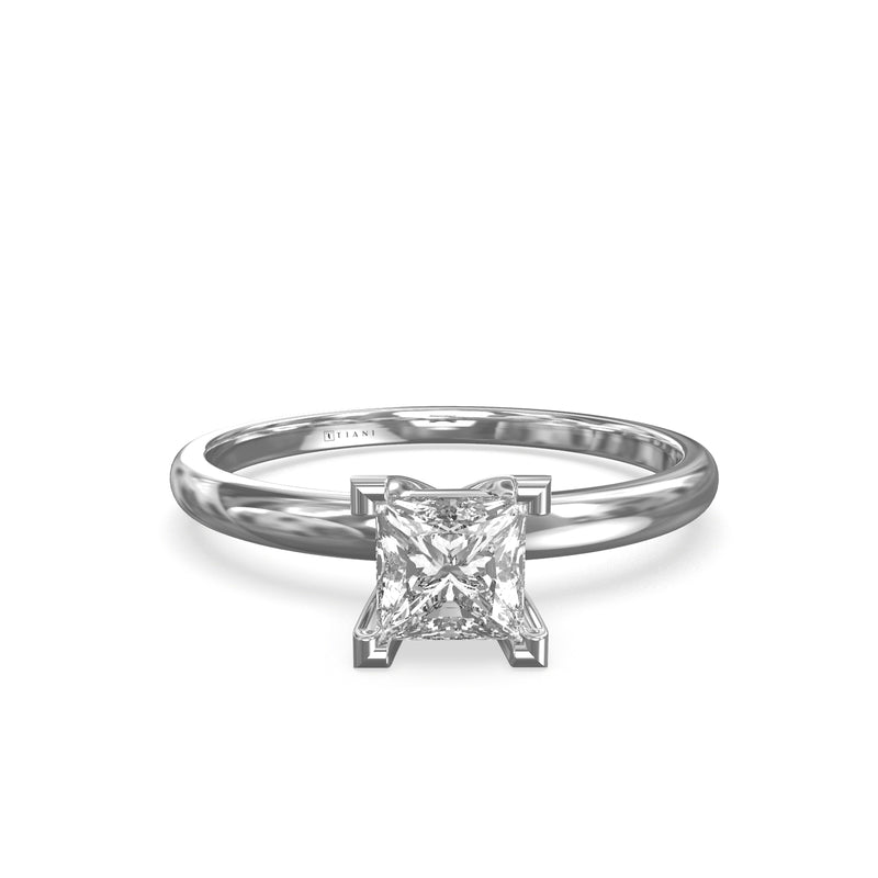 princess cut diamond engagement ring