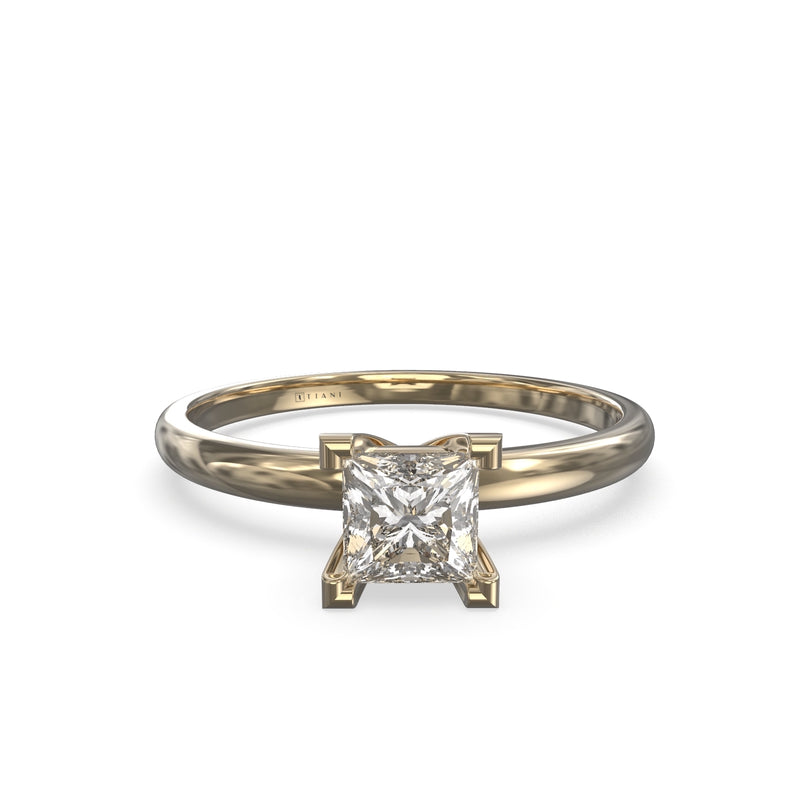 princess cut diamond engagement ring