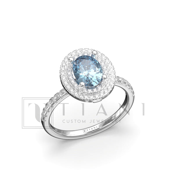 unique diamond ring