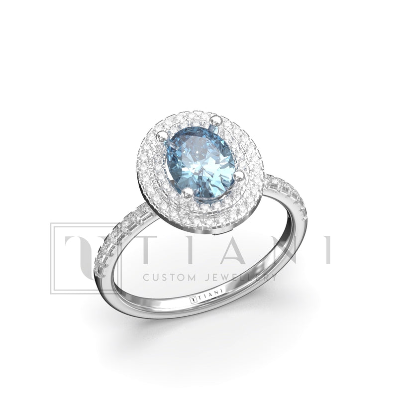 unique diamond ring