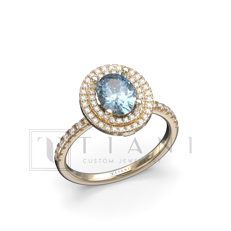 unique diamond ring