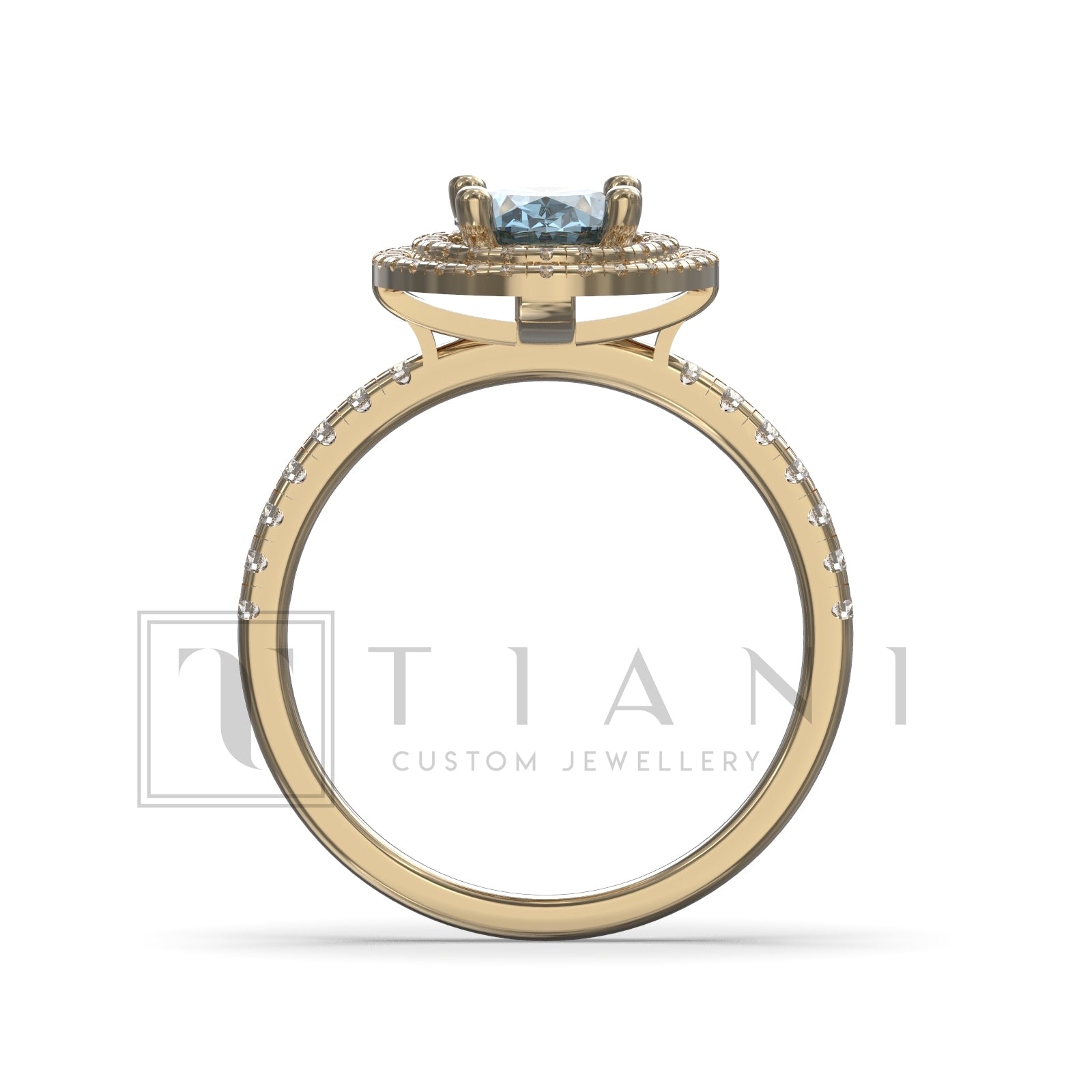 unique diamond ring