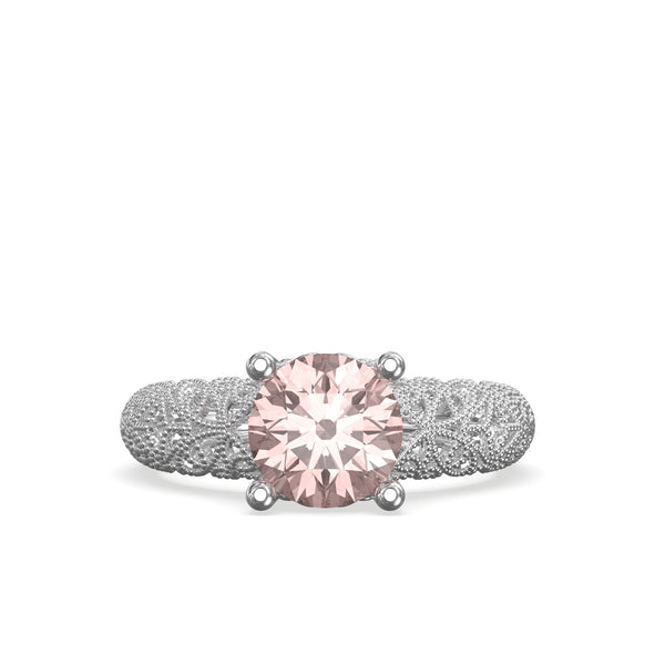 art deco engagement ring
