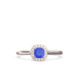  blue sapphire engagement ring
