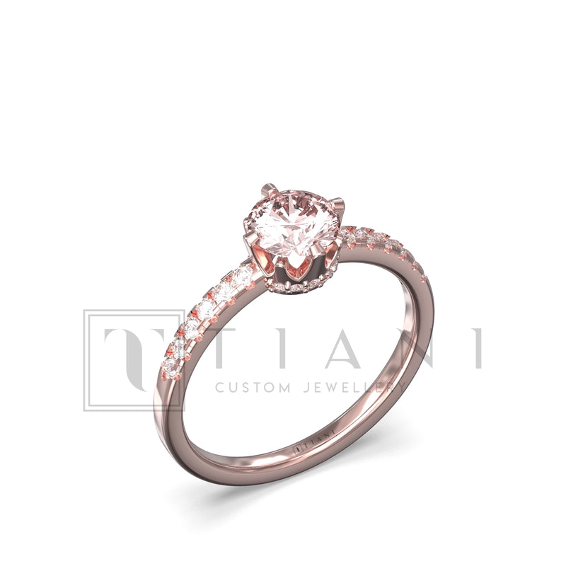 morganite engagement ring