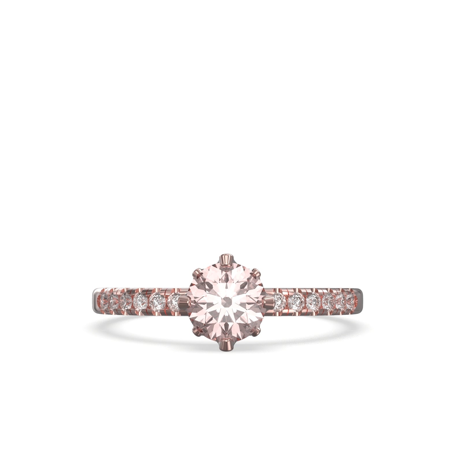 morganite engagement ring
