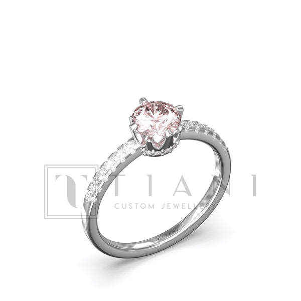 morganite engagement ring