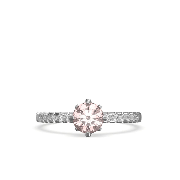 morganite engagement ring