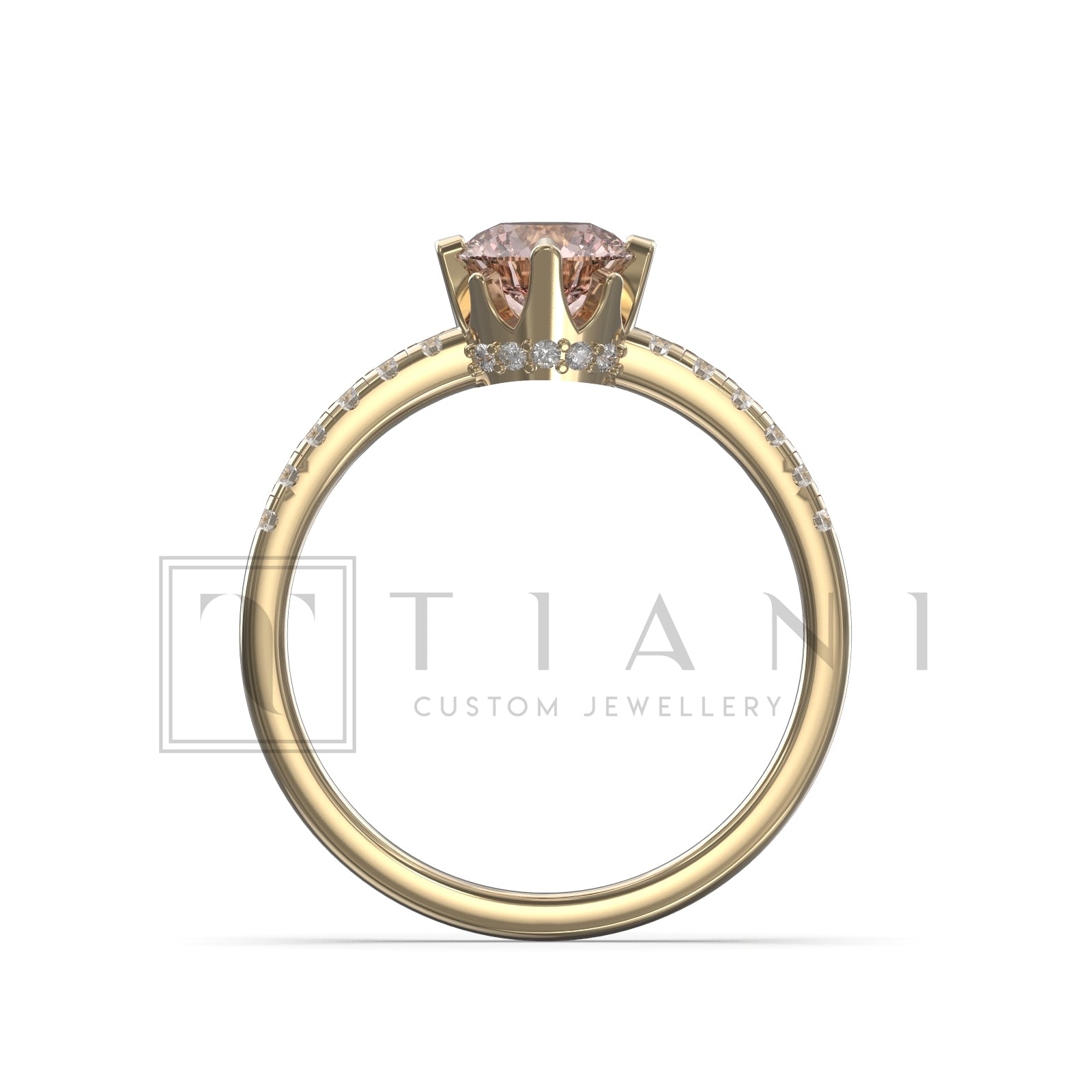 morganite engagement ring