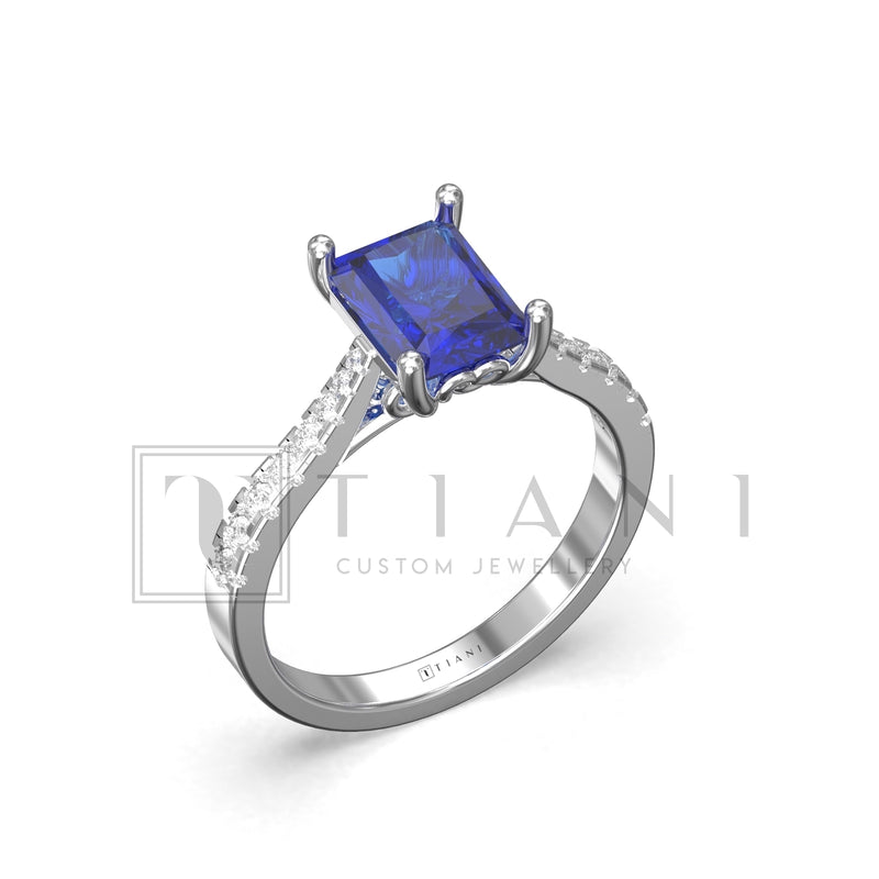 sapphire engagement ring