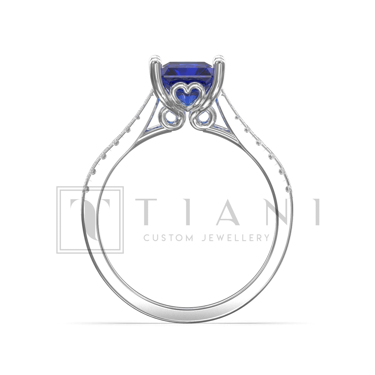 sapphire engagement ring