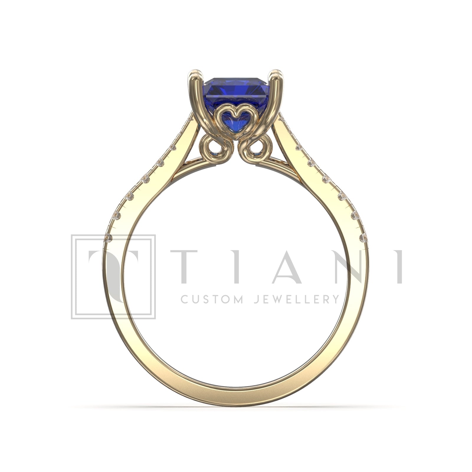 sapphire engagement ring