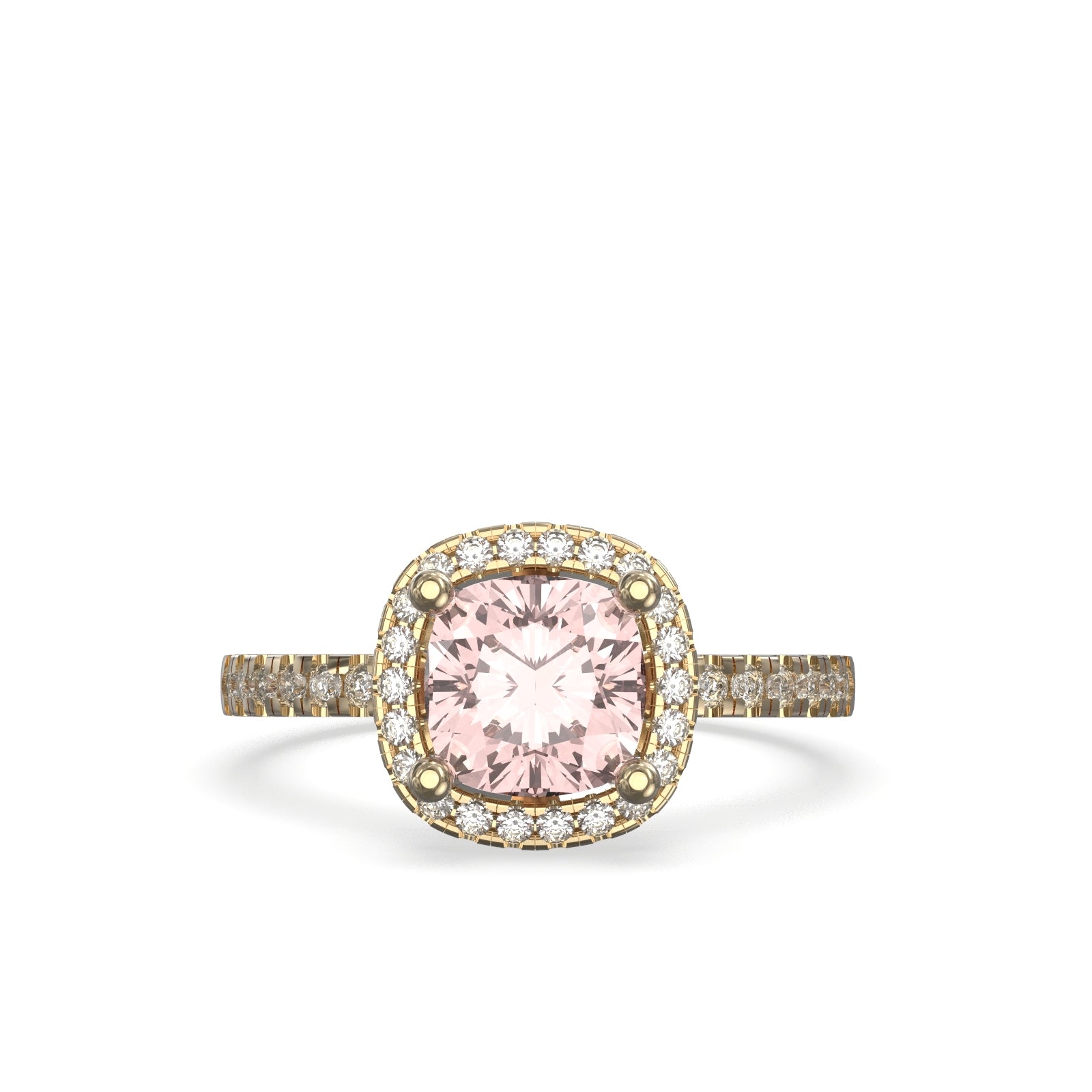 diamond halo engagement ring